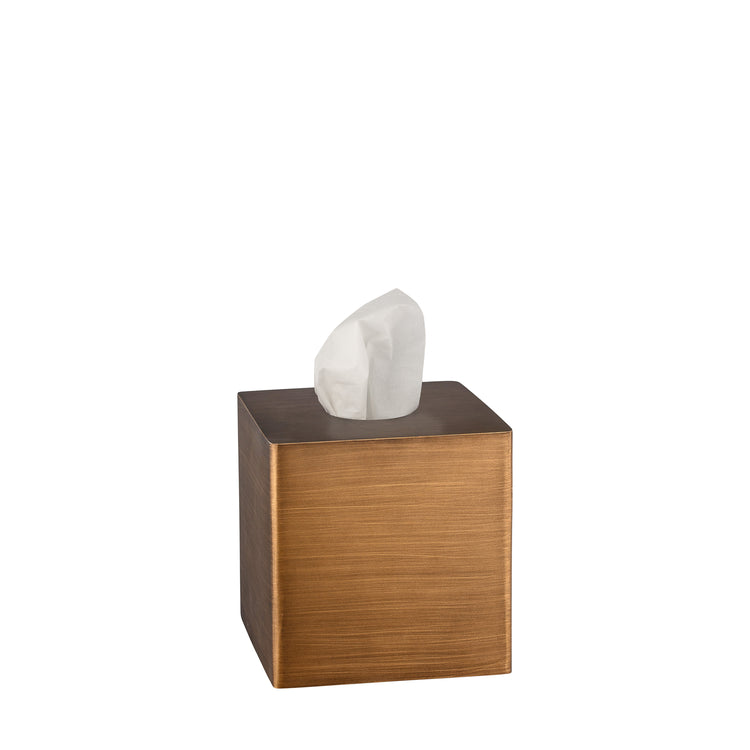 Gold | Urban Oasis boutique tissue box holder with a refined finish, ideal for creating a cohesive decor theme.