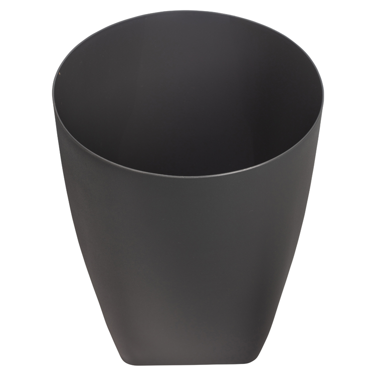 Pewter | trash bin on a white background