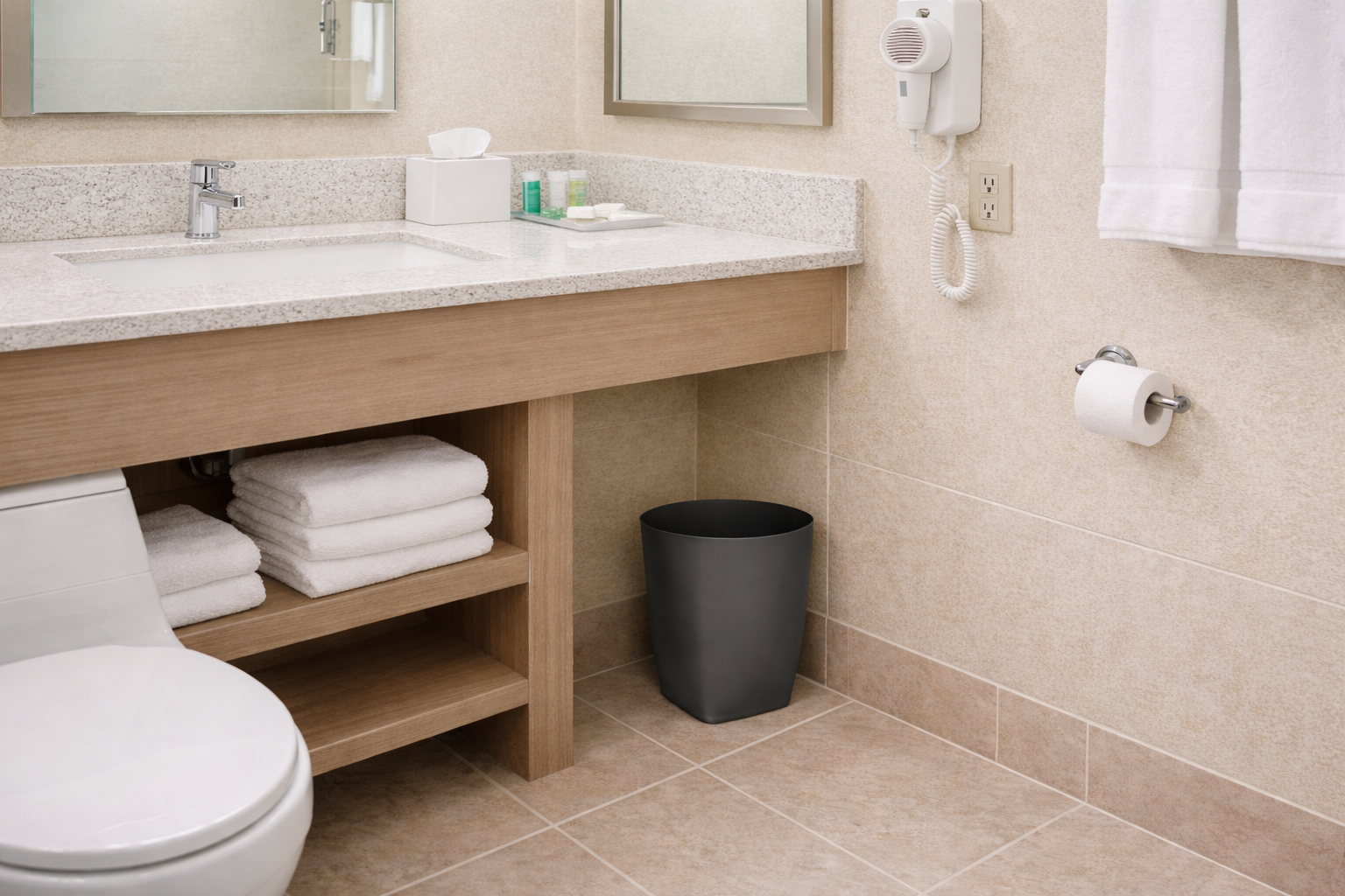 Bathroom Wastebaskets | Stylish & Durable | Erwyn Products