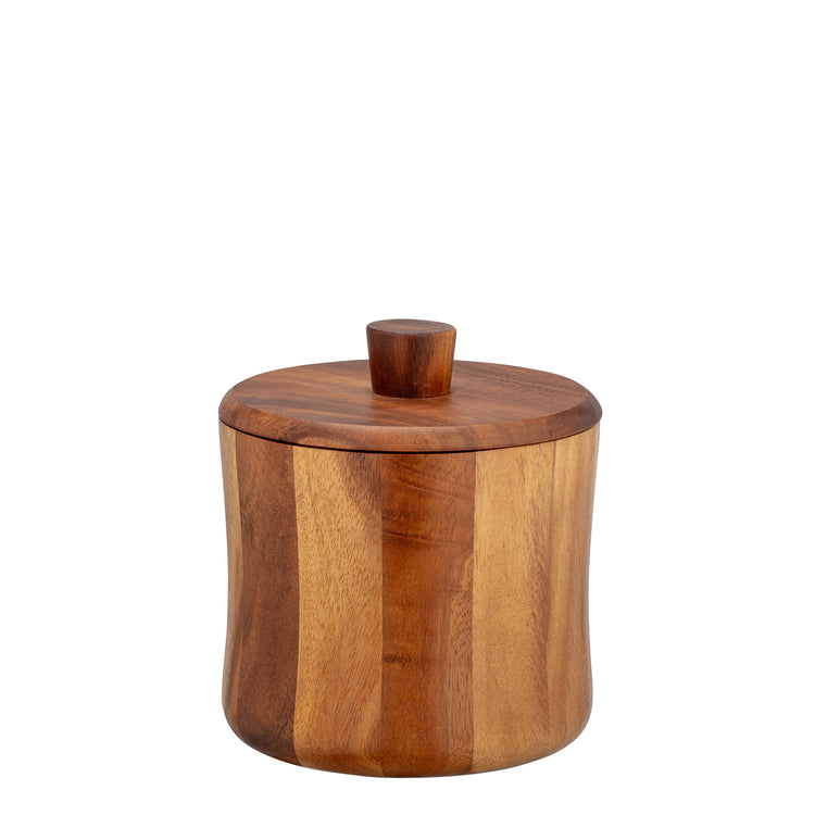 Acacia | 2qt ice bucket featuring a removable liner for easy cleaning, ideal for serving ice in hotel guestrooms.