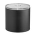 Black | Sleek Plus 3qt Ice Bucket featuring an elegant quartz cover, perfect for serving ice at upscale events.