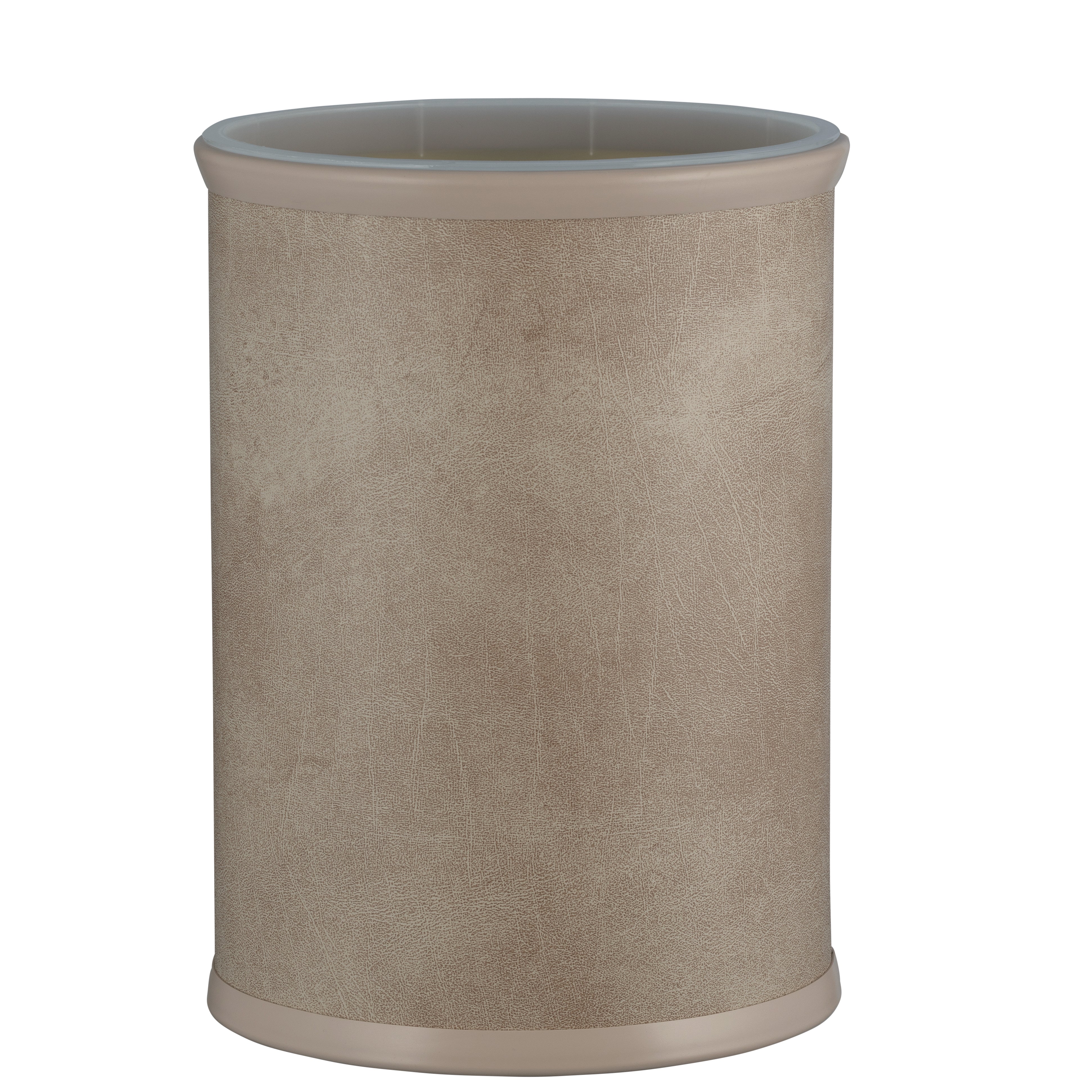 Core 13qt Oval Leatherette Wastebasket | Erwyn Products