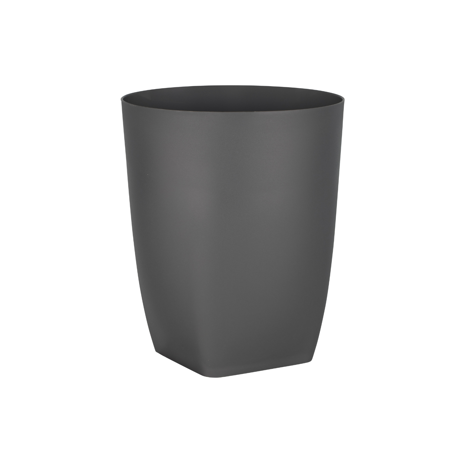 Pewter | trash bin on a white background